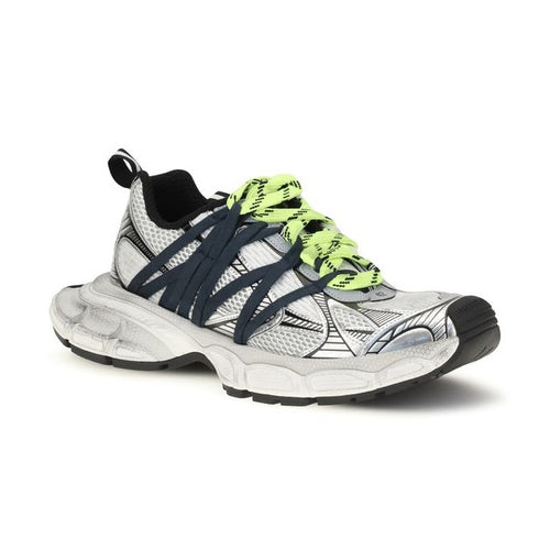 Balenciaga Gray Polyester Athletic Sneakers