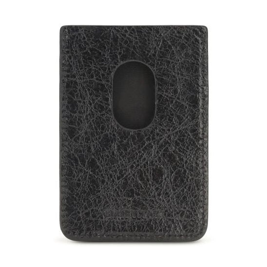Balenciaga Black Lamb Ovis Aries Aries Wallet