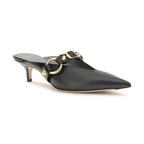 Balenciaga Black Calf Leather Bos Taurus Mules