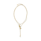 Chloé Gold Brass Necklace