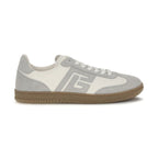 Balmain White Calf Leather Bos Taurus Athletic Sneakers
