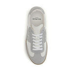 Balmain White Calf Leather Bos Taurus Athletic Sneakers