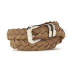 Brunello Cucinelli Beige Calf Leather Bos Taurus Regular Belt