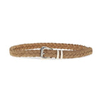 Brunello Cucinelli Beige Calf Leather Bos Taurus Regular Belt