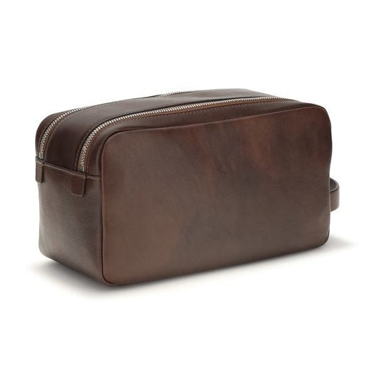 Brunello Cucinelli Brown Calf Leather Bos Taurus Wallet