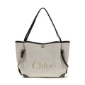 Chloé Gray Cotton Shoulder Bag