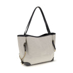 Chloé Gray Cotton Shoulder Bag