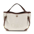 Chloé Beige Fabric Handbag