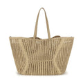 Brunello Cucinelli Beige Raffia Handbag