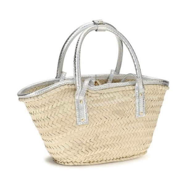 Jacquemus Beige Raffia Handbag
