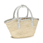 Jacquemus Beige Raffia Handbag