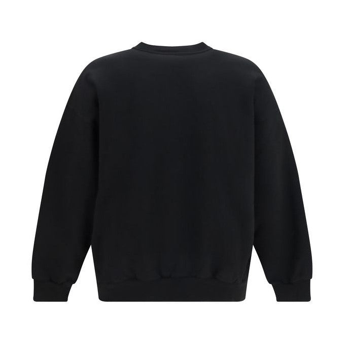 Balenciaga Black Cotton Sweatshirt