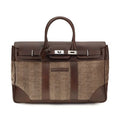 Brunello Cucinelli Brown Calf Leather Bos Taurus Luggage And Travel
