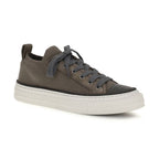 Brunello Cucinelli Brown Cotton Low Top Sneakers