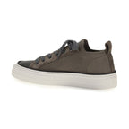 Brunello Cucinelli Brown Cotton Low Top Sneakers