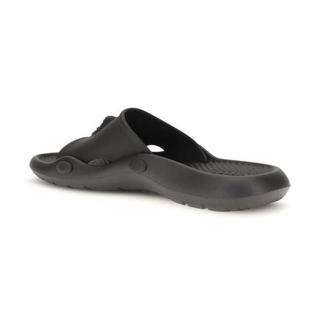 Versace Black Rubber Sandals