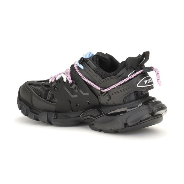Balenciaga Black Polyester Athletic Sneakers