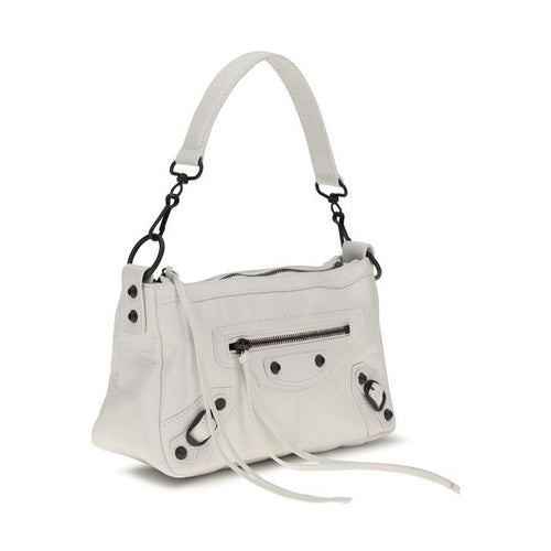 Balenciaga White Lamb Ovis Aries Aries Handbag