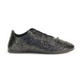 Balenciaga Black Calf Leather Bos Taurus Athletic Sneakers