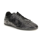 Balenciaga Black Calf Leather Bos Taurus Athletic Sneakers