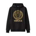 Versace Black Cotton Hoodie