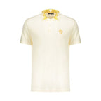 Versace Bicolor Cotton Polo Shirt