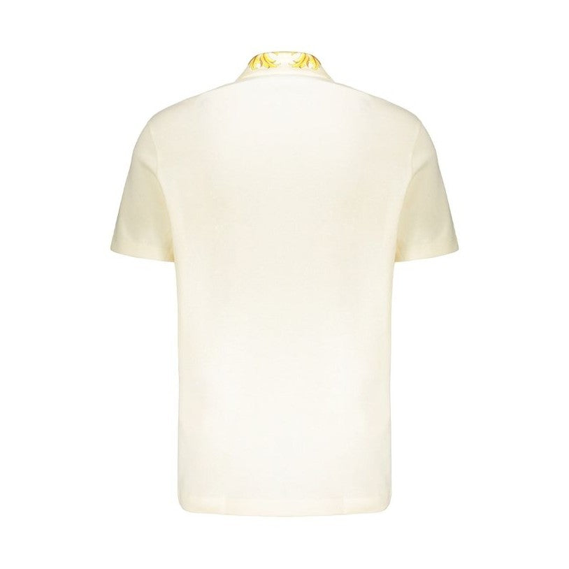 Versace Bicolor Cotton Polo Shirt