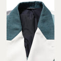 Dolce & Gabbana Multicolor Patchwork Linen Double Breasted Jacket
