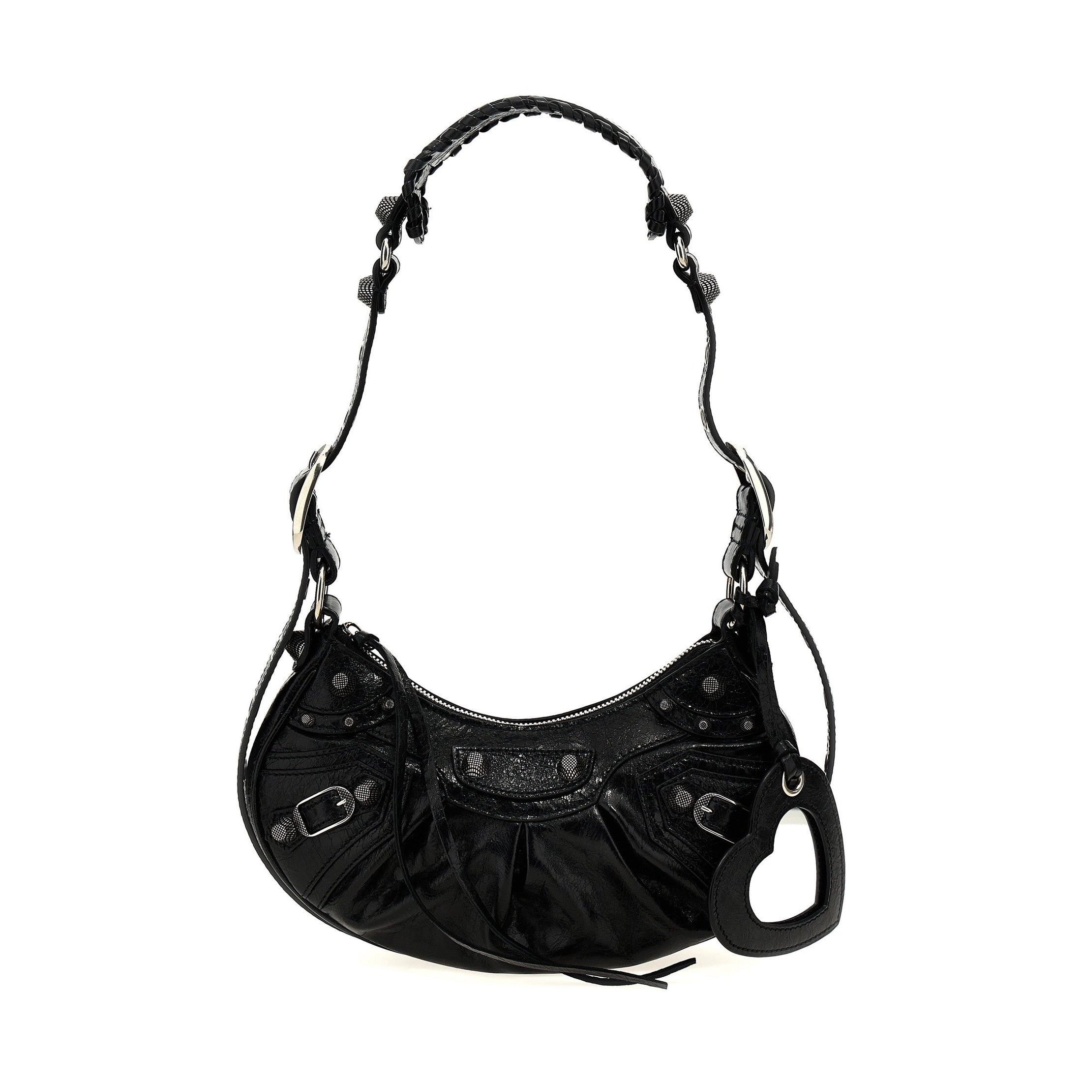Balenciaga Black Lamb Leather Crossbody Bag
