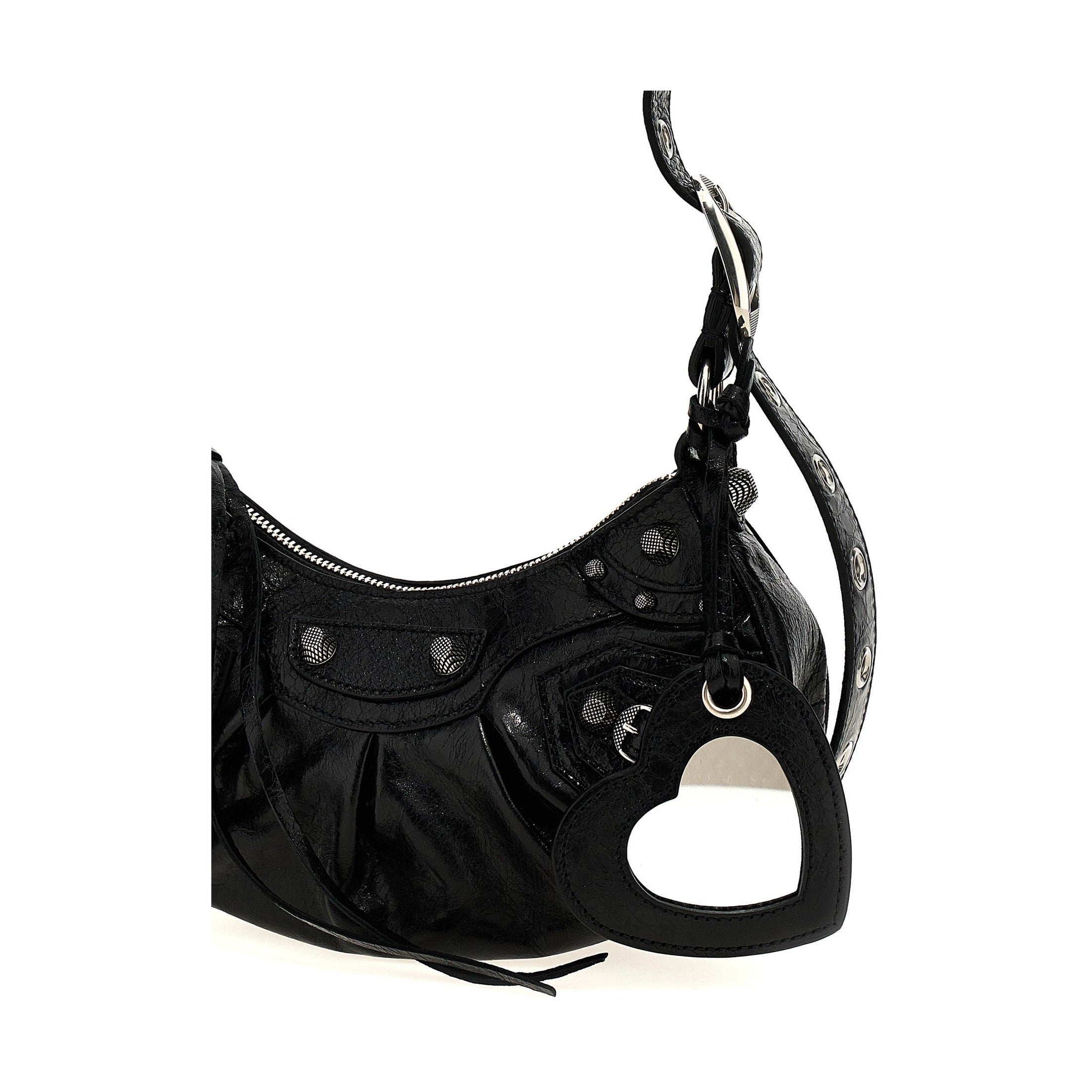 Balenciaga Black Lamb Leather Crossbody Bag