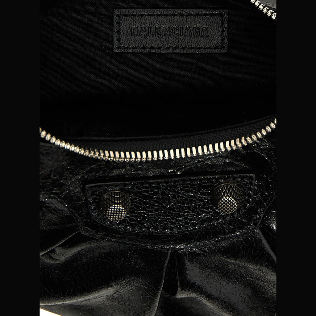 Balenciaga Black Lamb Leather Crossbody Bag