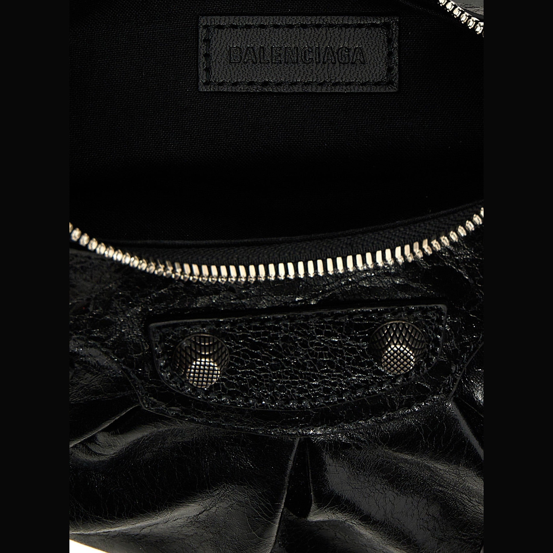Balenciaga Black Lamb Leather Crossbody Bag