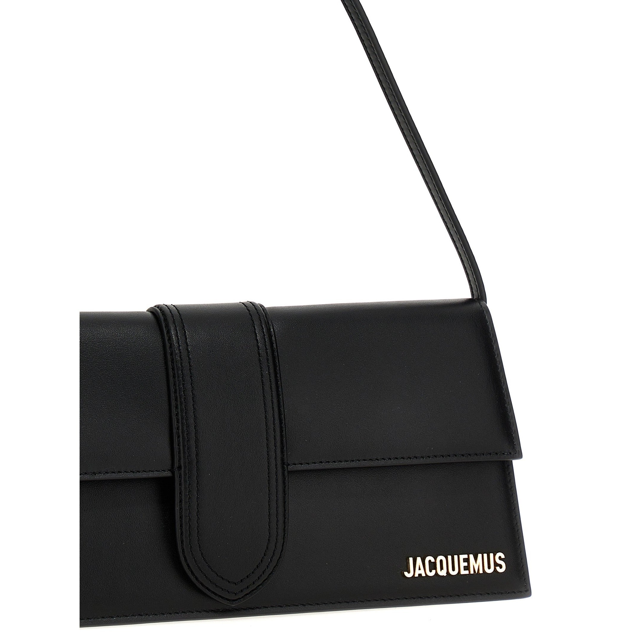 Jacquemus Black Cowhide Shoulder Bag