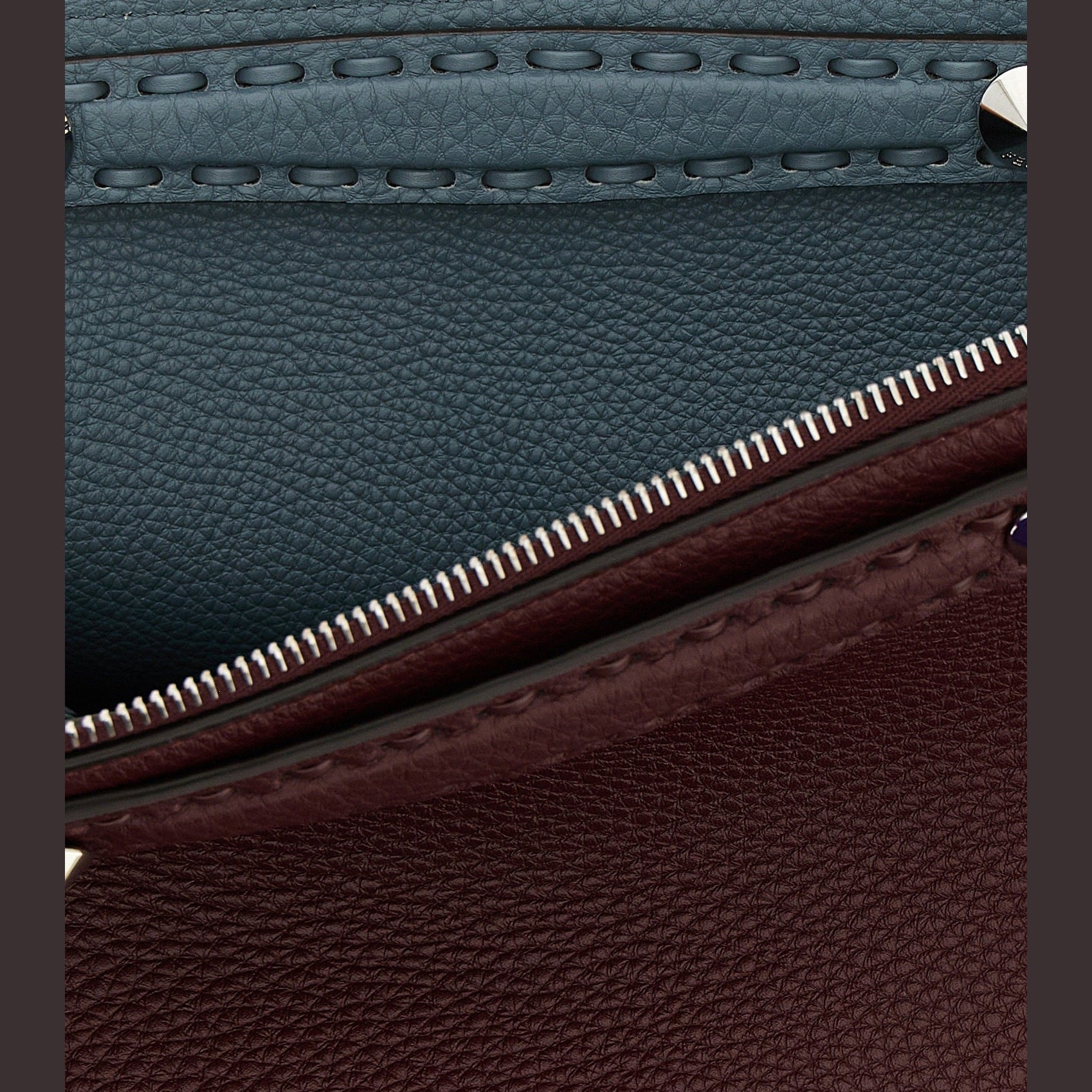 Fendi Multicolor Calfskin Handbag