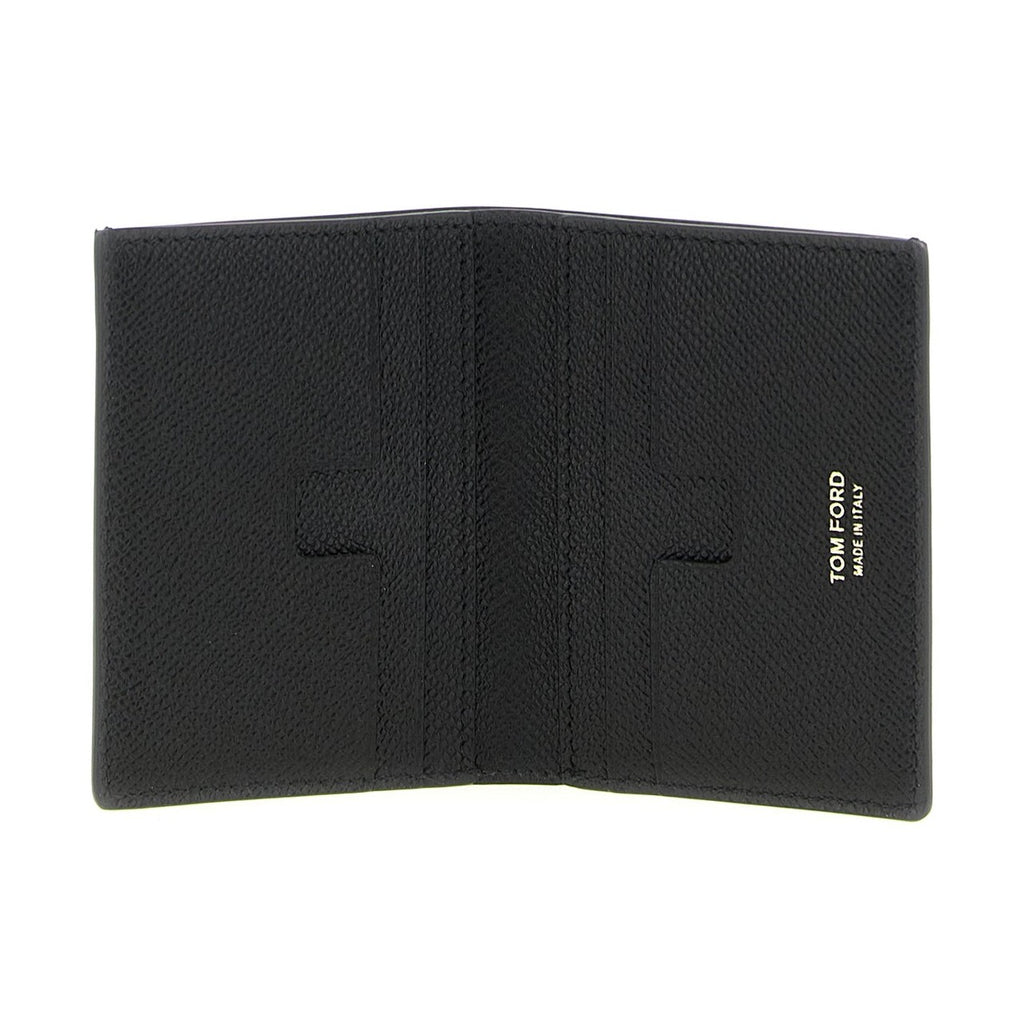Tom Ford Black Calfskin Cardholder