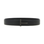 Tom Ford Black Calfskin Belt