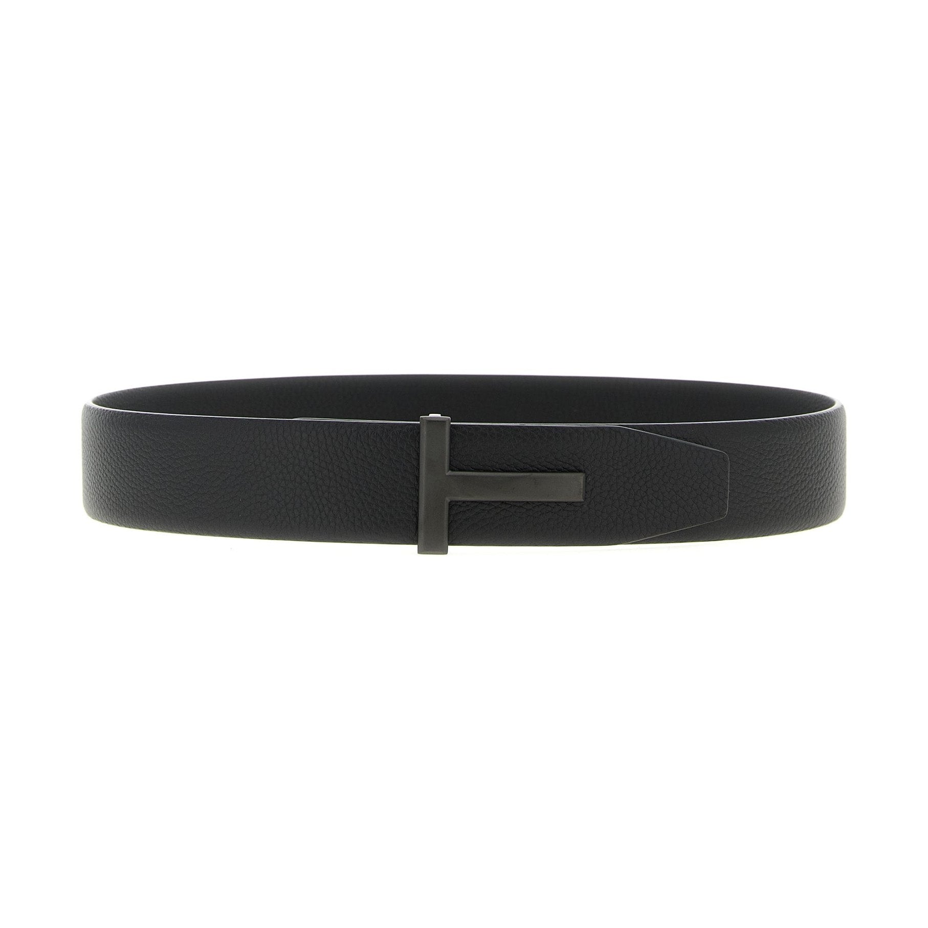 Tom Ford Black Calfskin Belt