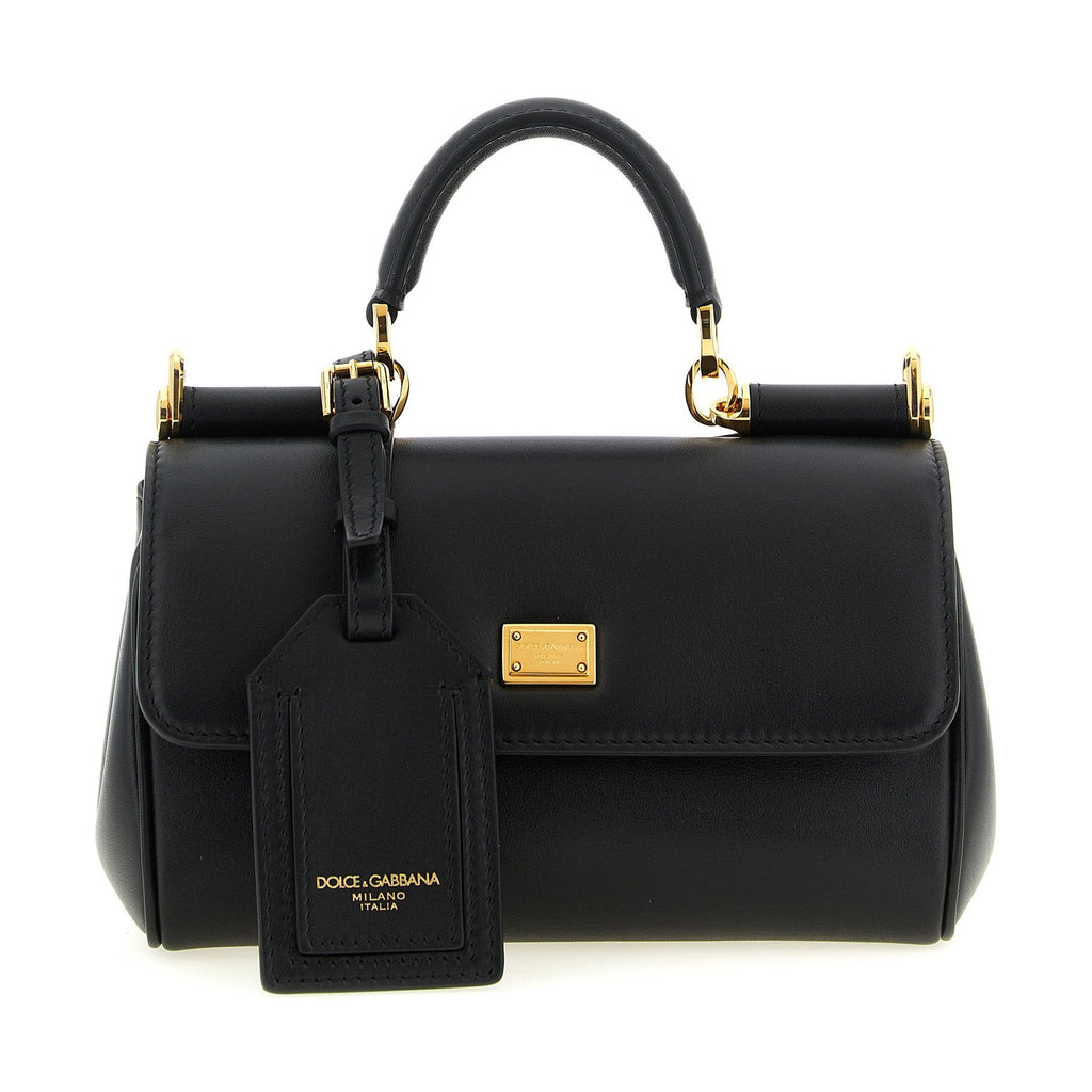Dolce & Gabbana Black Calfskin Handbag