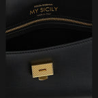 Dolce & Gabbana Black Calfskin Handbag