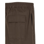 Rick Owens Brown Cotton Bermuda Shorts