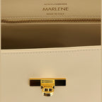 Dolce & Gabbana White Lamb Leather Handbag