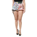 Multicolor High Waist Women Hot Pants Shorts