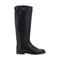 Church's Black Calfskin Over The Knee