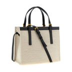 Versace Beige Leather Tote Bag