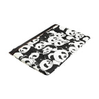 Dolce & Gabbana Black White Panda Print Nylon Clutch Men Pouch Borse Bag