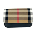 Burberry Small Leather Madison Crossbody Check Bag
