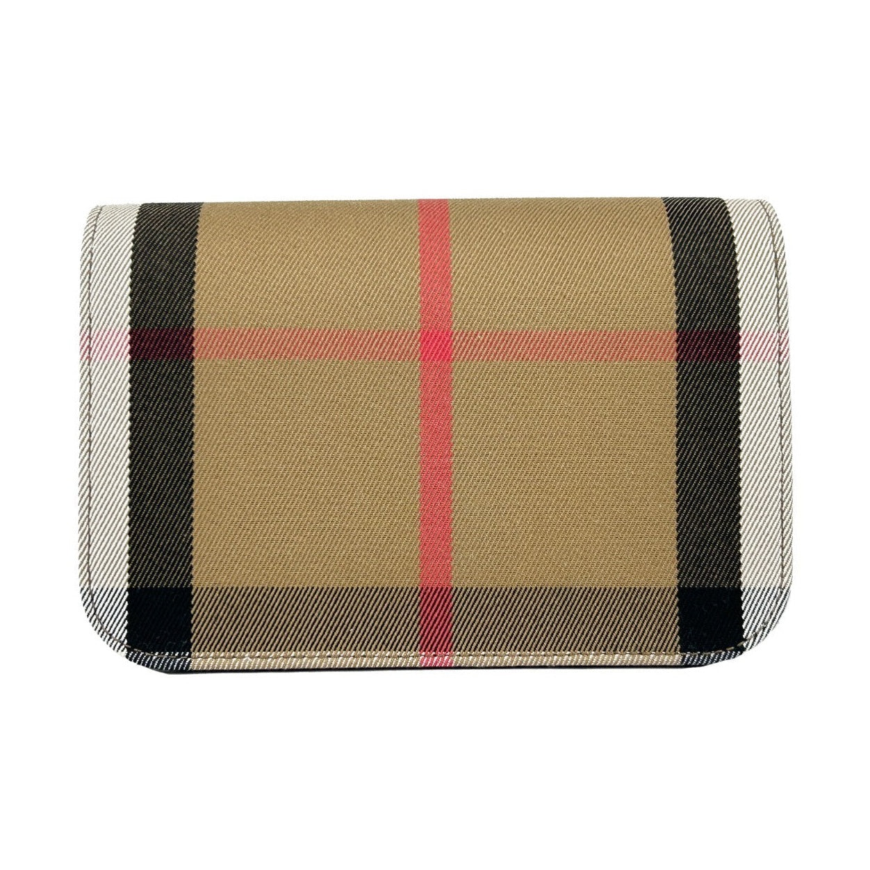 Burberry Small Leather Madison Crossbody Check Bag