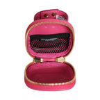 Dolce & Gabbana Pink Calf Leather DG Logo MULTIFUNCTIONAL KIT Borse Bag