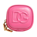 Dolce & Gabbana Pink Calf Leather DG Logo MULTIFUNCTIONAL KIT Borse Bag