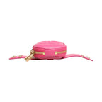 Dolce & Gabbana Pink Calf Leather DG Logo MULTIFUNCTIONAL KIT Borse Bag